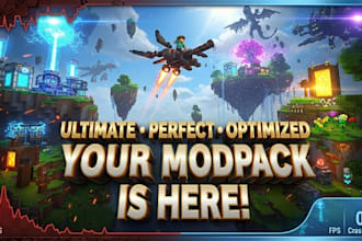 create, fix or optimize your minecraft modpack for you
