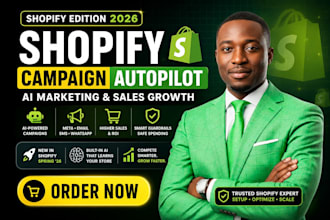 setup 2026 shopify spring campaign autopilot, ai marketing for fast sales growth