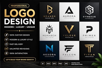 alphabet logo for business