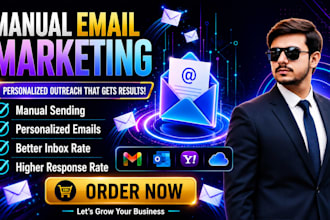 be your manual email sender for email marketing campaigns