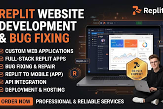 build replit ai saas mvp replit web app automation with replit ai replit bug fix