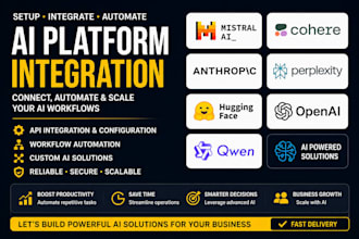 build and integrate mistral ai, cohere, anthropic, openai, qwen and hugging face