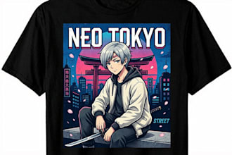 design unique print ready tshirt for your clothing line