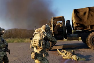 create arma reforger maps, objects, scripts, weapons and environmental assets