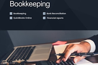do bookkeeping and bank reconciliation using quickbooks