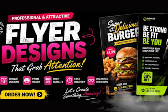 create your flyer design