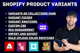setup shopify product variants aris globo easify csk optis mpo pc splitify