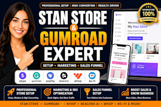 do gumroad store, digital products, stan store, gumroad, payhip, whop,beacons ai