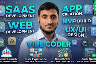 be a vibe coder for startups, apps, or websites