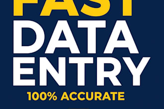 do excel pdf data entry 100 percent accurate