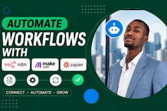 automate workflows using n8n make com and zapier automation