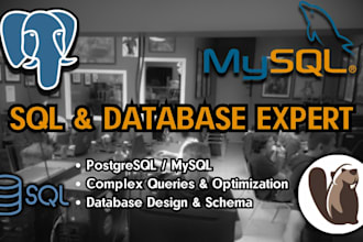 design optimized database schema and write complex sql queries