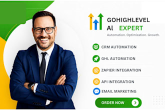 create ghl CRM email marketing zapier integration and API  ghl  automation