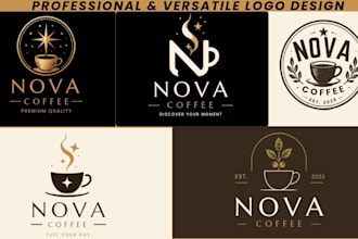 design any custom and versatile logo for your business