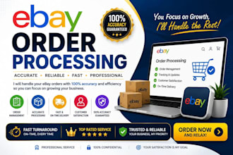 handle ebay order processing and tracking upload