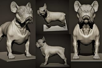 custom animal stl 3d animal model printable figurine 3d creature 3d printing
