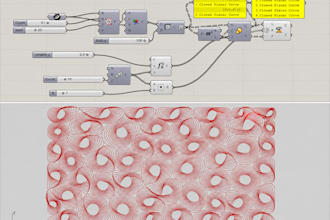 do parametric design with 3d model in rhino and grasshopper