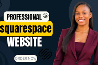 design or redesign a modern squarespace website, squarespace development