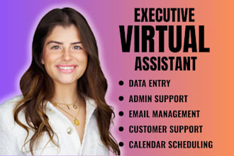 be your executive virtual assistant for business support