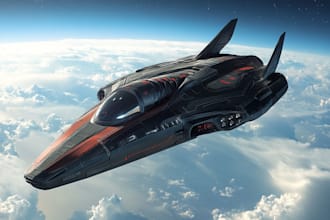 do sci fi spaceship design