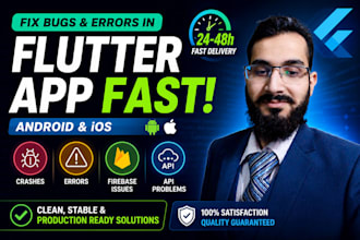 fix bugs, crashes, and errors in your flutter app
