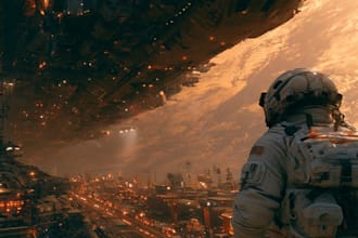 design sci fi illustration and sci fi sci fi illustration