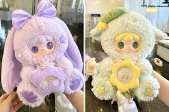 do custom handmade plush toy character design from 2d photo