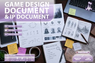 create a detailed game design document