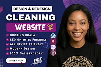 cleaning service website, office cleaning, booking koala, booking koala website