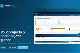 build an executive project and portfolio dashboard for your pmo