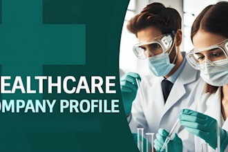 design medical presentation, healthcare powerpoint and biotech pitch deck