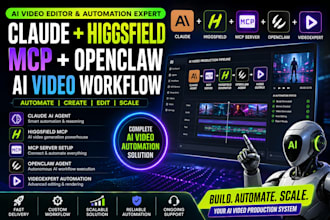 claude higgsfield mcp higgsfield claude video editor claude openclaw videoexpert