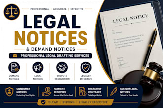 draft legal notices and demand notices