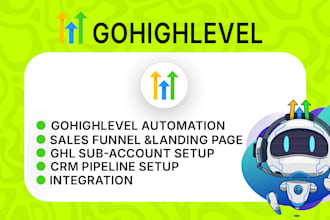 set up your gohighlevel CRM, automation