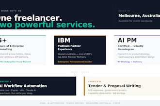 do ai automation, workflows, government tenders proposals