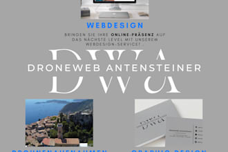 create a premium business website