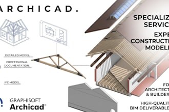 create a professional 3d bim model in archicad