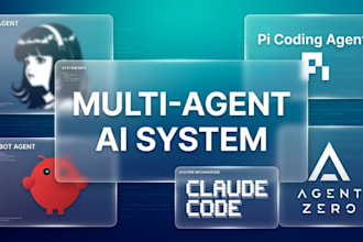 build a custom multi agent ai system architecture hermes openclaw pi agent