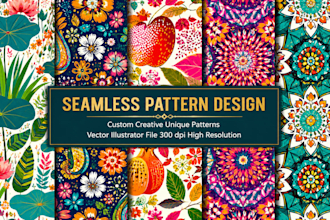 design seamless pattern design for textile, fabric, clothing packaging prints