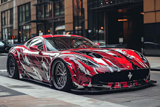 van wrap, vehicle wrap, car wrap design