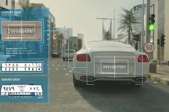 develop a license plate recognition system for parking and security using opencv
