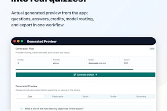 create ai lesson plans and educational materials