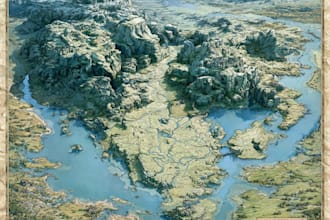 create your fantasy city map