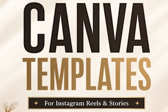 create animated canva ig story template with premium