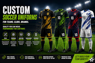 do soccer rugby custom designs