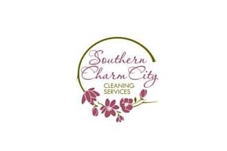 design cleaning service logo for southern charm city