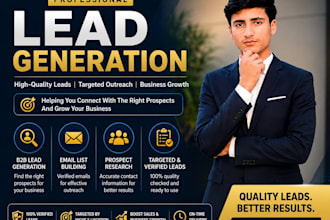 do b2b lead generation and email list building