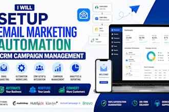 setup vbout email marketing automation CRM campaign management