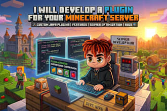 develop a custom plugin for your minecraft server