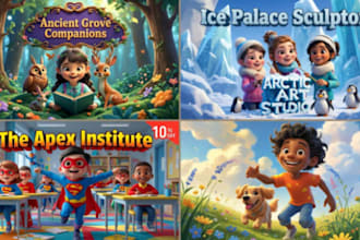 write and illustrate a professional children storybook with 3d illustrations
